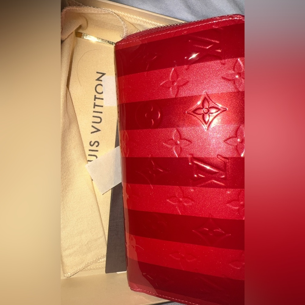 Louis Vuitton Red zippy wallet  Wallet limited edition